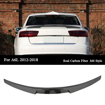 Uređenje Stražnji Spojler Od Ugljičnih vlakana, Za Audi A6 C7 2012 2013 2014 2015 2016 2017 2018 M4 Style