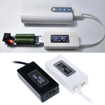 USB Mobilni tester snage Mjerač snage Volatage/Pojačala USB tester Mobilne ploče za napajanje Monitora-Senzor Voltmetar Ampermetar 87HA