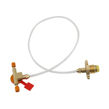 Vanjski plinski pumpna cijev s предохранительной plinske cijevi od PVC-a s bakrenim podesivim regulatorno ventilom za aktivan odmor