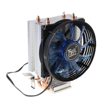 Ventilator za CPU Cooler Master 2 no cijevi od čistog bakra s sustavom hlađenja Blue Light Dropship