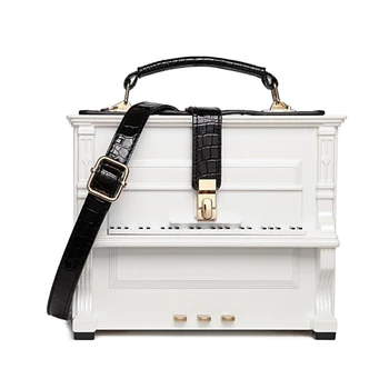 Vintage akril kutija za klavir, torbe s gornjom ručkom, ženska Torba-тоут, torba preko ramena, novčanik, večernji клатч