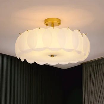 Viseće svjetiljke Moderna Luksuzna Okrugla Staklena stropni luster Ukras dnevnog boravka i spavaće sobe kabinet led svjetla za domove