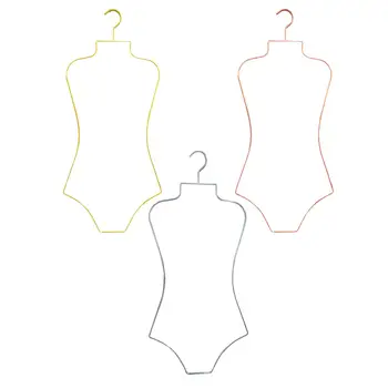 Vješalice za donje rublje Držač za pohranu u Obliku tijela Prikaz Vješalice za kupaćih kostima za kupaćim kostimima Vrt haljine Putne haljine Hotel