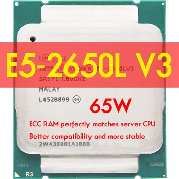 XEON E5 2650L V3 E5 2650LV3 CPU Procesor Od 1,8 Ghz 12-jezgreni LGA 2011-3 X99 DDR4 D4 Matična ploča Platform Mainboard Platform kit xeon