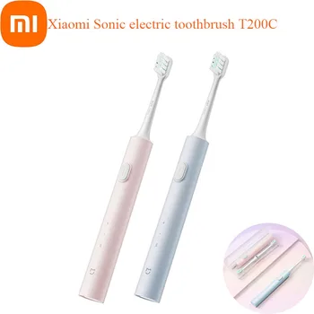 Xiaomi MIJIA T200C Zvučna električna četkica za zube prijenosni IPX7 s vodonepropusnom antibakterijski ljutiti, 2 načina ultrazvučno čišćenje zuba