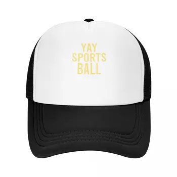 Yay Sportsball Do The Thing, Win The Points, Esencijalne t-shirt, Kapu, Kapu, Kamiondžija, Šešir, Velike Veličine, Funky Plaža Ženski Šešir, Muška