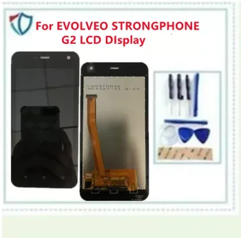 Za EVOLVEO STRONGPHONE G2 LCD zaslon + zaslon osjetljiv na dodir digitalizator Sklop