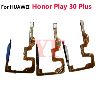 Za HUAWEI Honor Play 30 Plus HLZ-AN00 Gumb za napajanje Otiska prsta Touch ID Senzor Fleksibilan Kabel Zamjena Rezervnih Dijelova