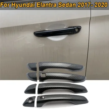 Za Hyundai Elantra 2017 2018 2018 2020 2021 s Pametnim Otvorom Za Ključ Vanjska Bočna Vrata Ručka, Maska, Naljepnica, Auto Oprema
