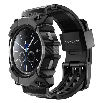 Za Samsung Galaxy Watch 4 Classic Case 46 mm (izdanje 2021) UB Pro Izdržljiva zaštitna torbica s remenčićima za sati