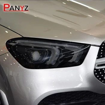 Zaštitna Folija za automobilskih farova, prozirna crna naljepnica od TPU za Mercedes Benz GLE Class W166 C292 W167 AMG 2015-On Pribor