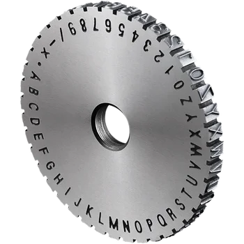 Zupčanik kotača slova znak znak za upotrebu čelični stroj za utiskivanje Embosser 2 mm/2,5 mm 3 mm 4 mm 5 mm 6 mm Metalni Hladno ploča