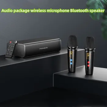 Zvučni KTV za kućnog računala snage 50 W Bežični daljinski upravljač sa dvostrukim mikrofonom Prijenosni zvučnik Bluetooth subwoofer karaoke stroj