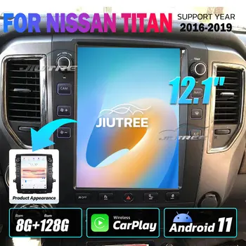 Стереоприемник 2 Din Android11 s ekrana Telsa auto radio Za Nissan Titan 2016 2017 2018 2019 GPS Navigacija Multimedijalni MP3 player