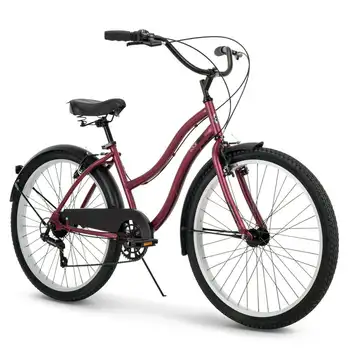 26-inčni 7-speed bicikl Cruiser od Lockland za žene, pink