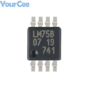 5pcs LM75 LM75BDP 118 VSSOP-8 Senzor Digitalnog Pretvarača Temperature IC čip